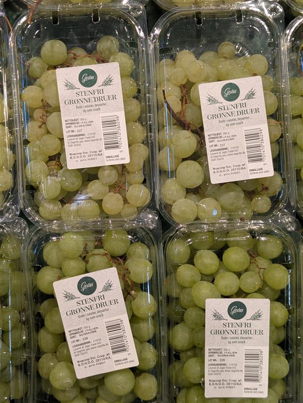 STENFRI GRØNNE DRUER 18 kr