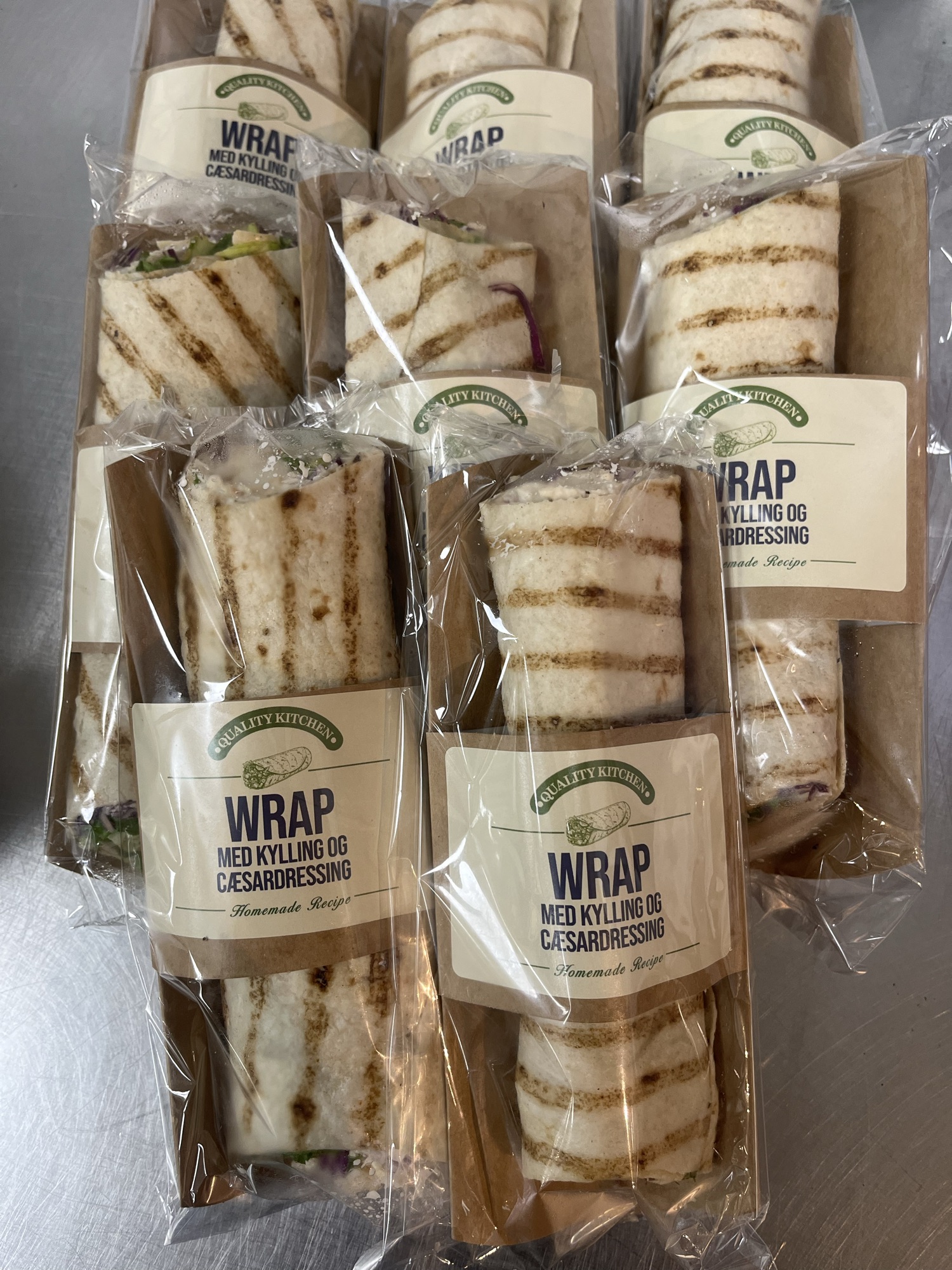 Wrap med kylling