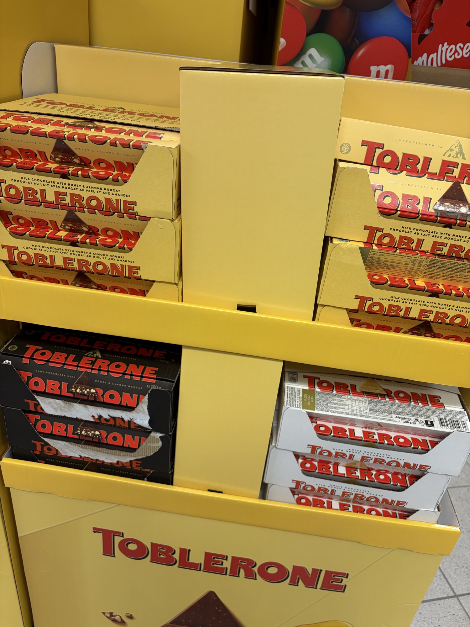 Toblerone … 14,95,-