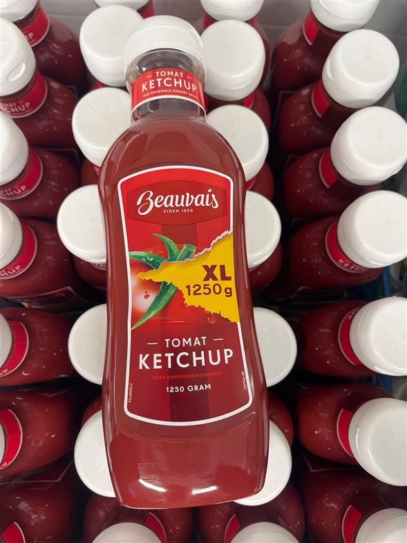 Beauvais ketchup storkøb 25,-