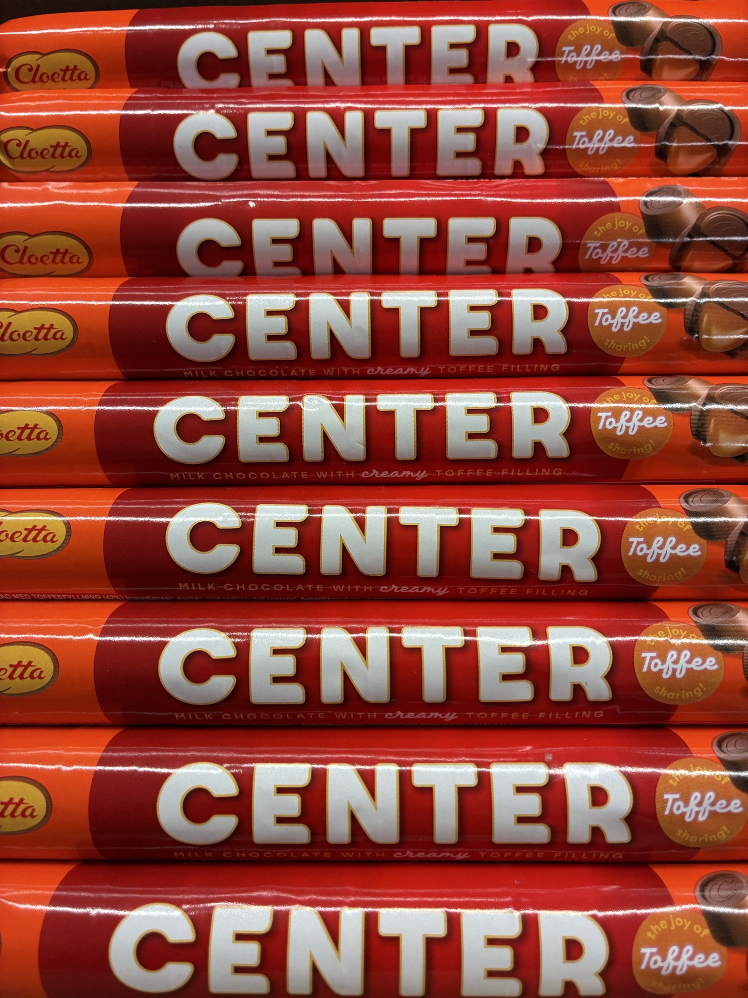 Center rulle 9,-