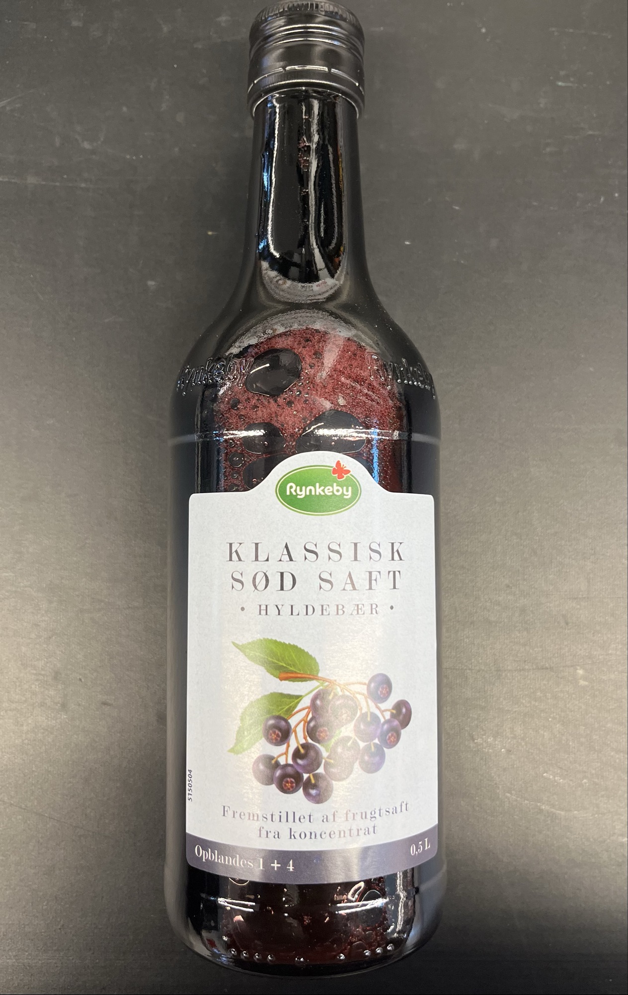 Rynkeby Hyldebær Saft 25kr