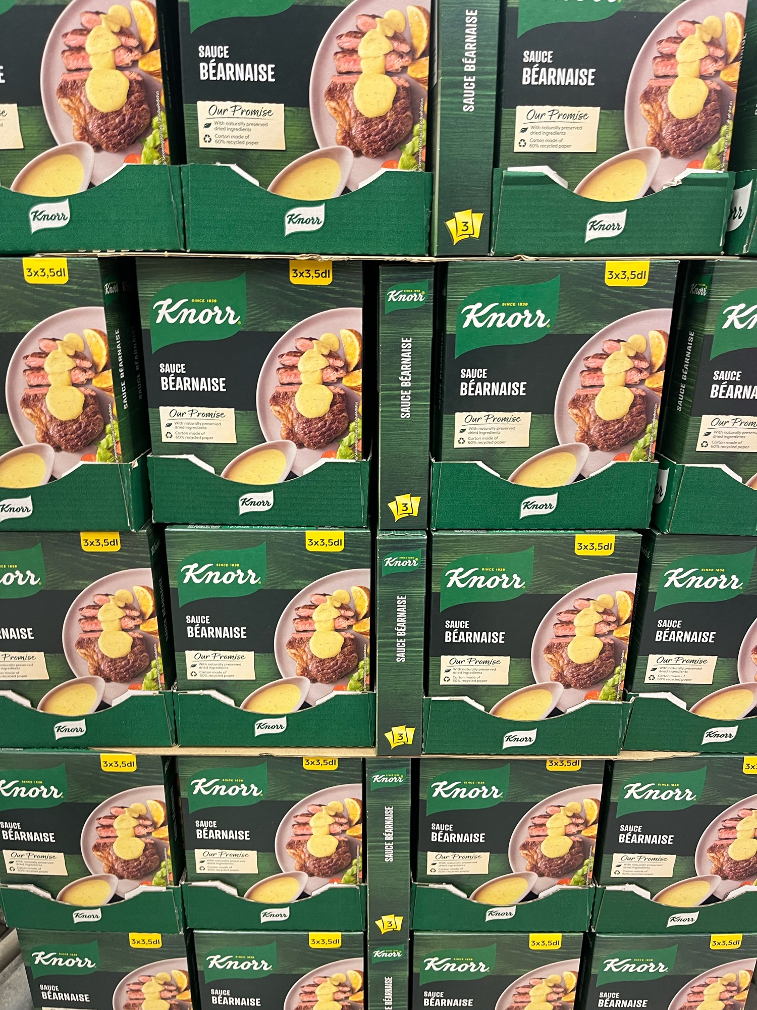 Knorr bearnaise 7,95,-