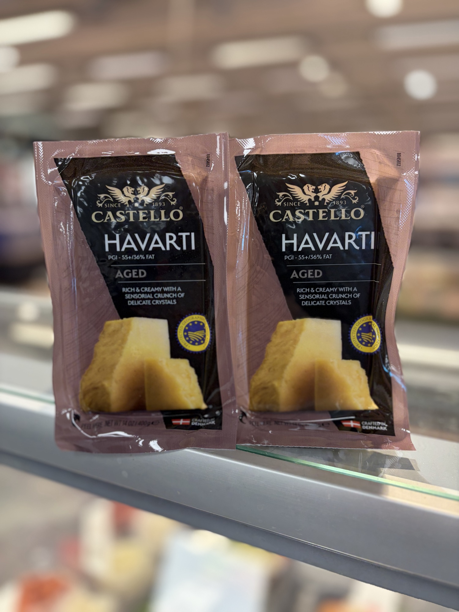 She havarti 45,-