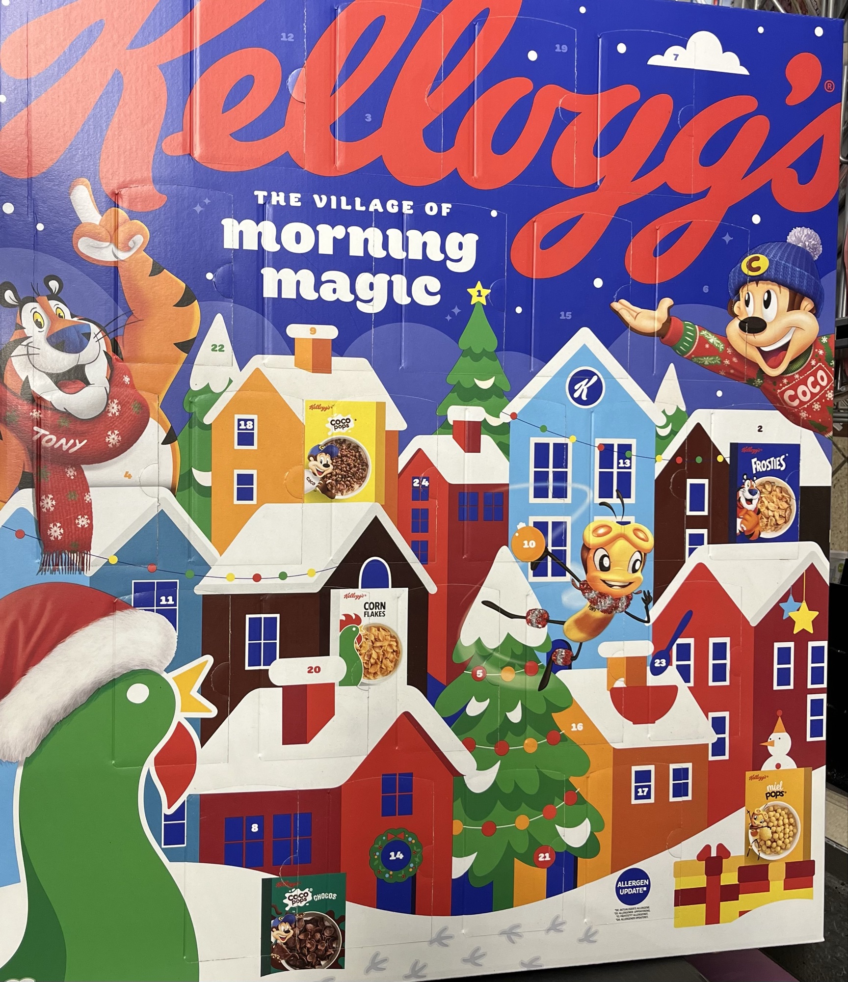 Kelloggs Julekalender 149kr.