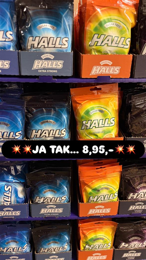 HALLs… 8,95